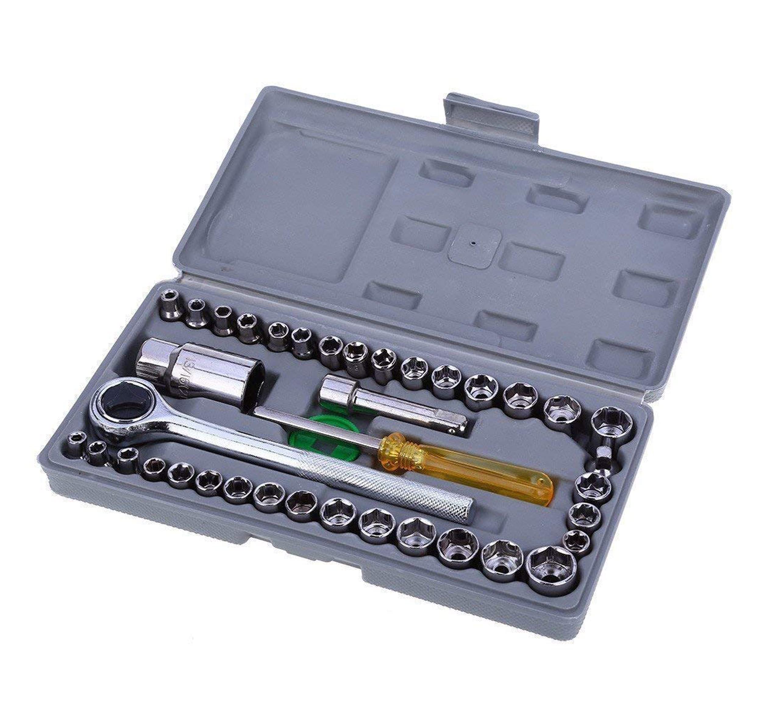 Buy Ecruzen GRADE 40 in 1Pc Tool Kit and Screwdriver and Socket Set