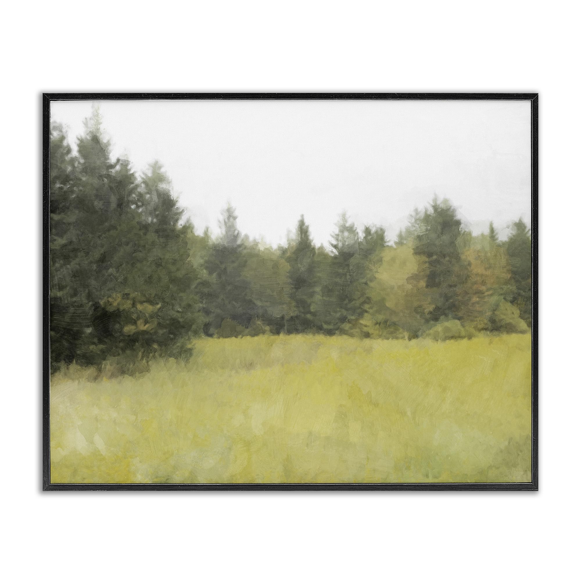 Stupell Industries 'The Forest's Vast Clearing', Framed Giclee Art, Black, 30 x 24 Inches, Easy to Hang and Sturdy, Made in USA, by Kim Curinga