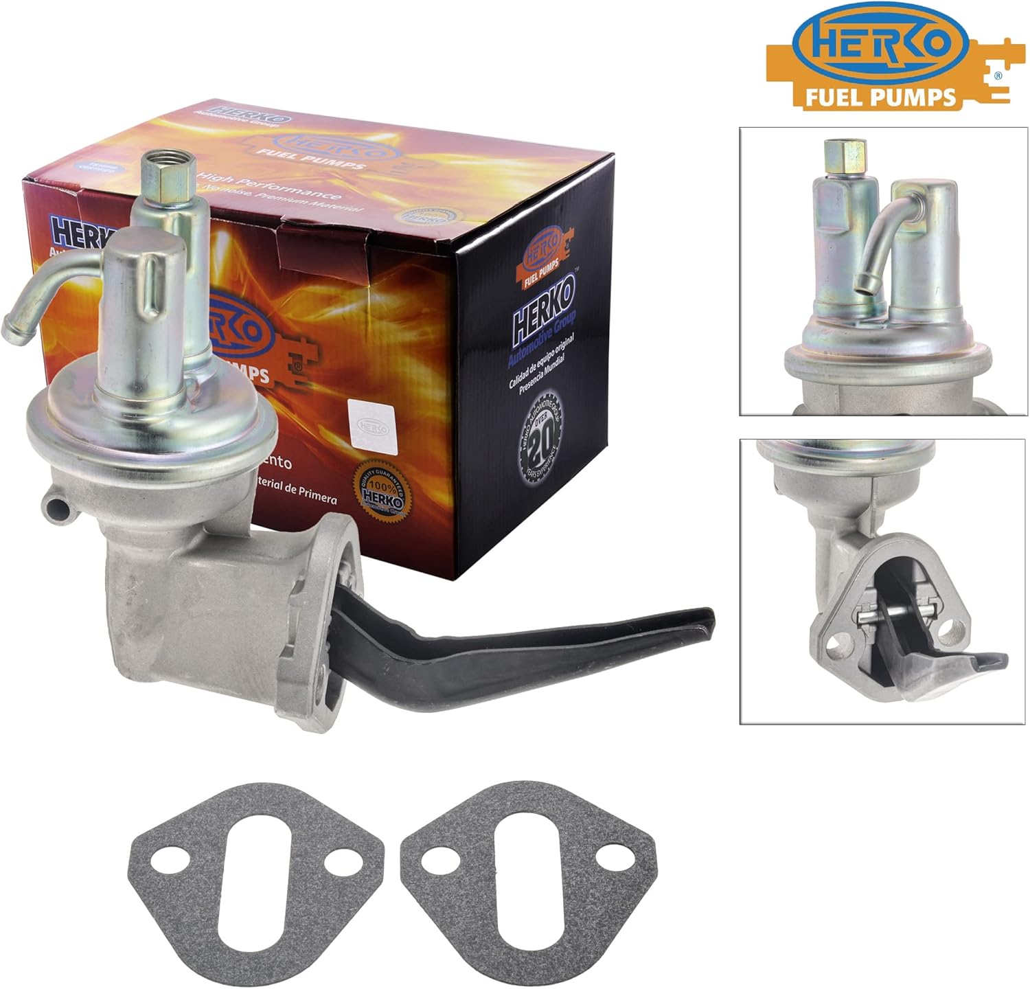 Herko Mechanical Fuel Pump BM6736 for Jeep AMC Grand Wagoneer J10 J20 Cherokee Wagoneer CJ5 CJ7 AMX Concord Pacer Spirit Matador Hornet Gremlin 5.0L 5.9L 6.6L 1976-1991