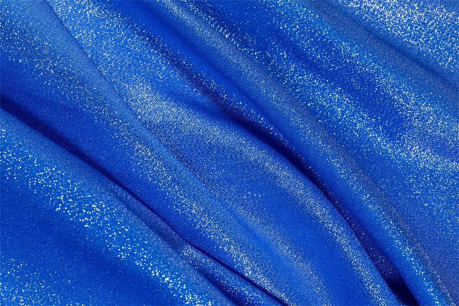 100 cm * 150 cm Tessuto Glitter Argento Tessuto Semplice di Design Morbido setoso for Abiti da Sera, Abiti e Pantaloni da Cucire(Coral Orange)