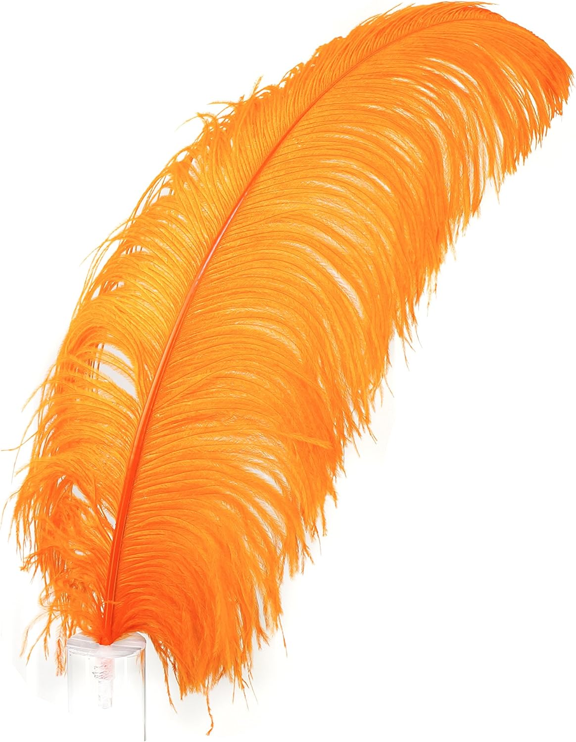 ZUCKER Ostrich Feathers Selected Drabs - 17-25" Tall - 25pcs – for Events, Wedding Centerpieces, Home Decoration, Crafts - Natural