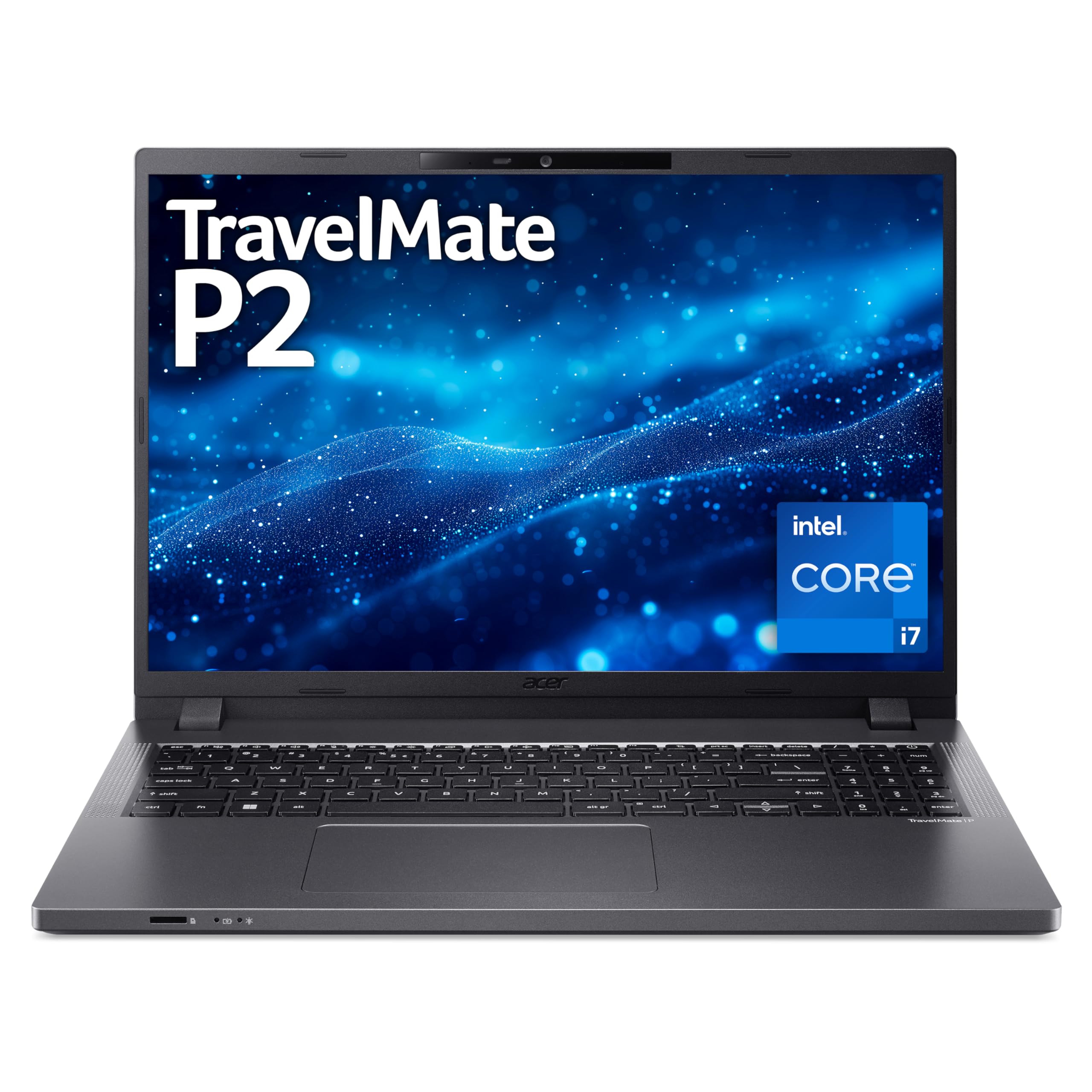 acer TravelMate P2 16 TMP216-51 Commercial Laptop - Intel Core i7-1355U, 16GB, 512GB SSD, Integrated Graphics, 16" WUXGA IPS, Windows 11 Pro, Iron