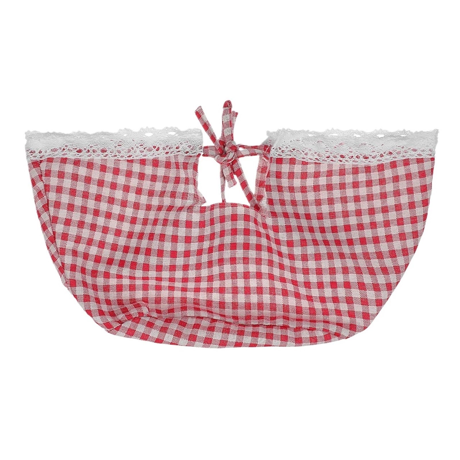 CIGPKLO Picnic Basket Insert Reusable Basket Liner Fabric Insert For Wicker Picnic Baskets Fitted Washable Decorative Farmhouse Storage