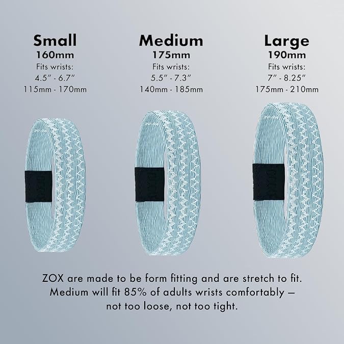 ZOX Interactive Bible Verse Bracelets Rise Again | Compatible with iPhone & Android, Scan for Daily Scripture, Stretchy Elastic Wristband, Fun Gift for Men, Women & Teens (Large)