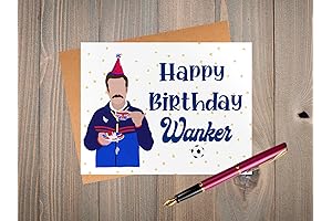 Ted Lasso-Themed Birthday Card: A Wanker-ific Celebration