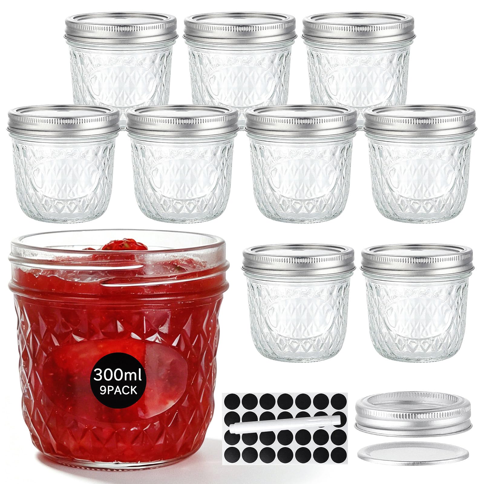 Flacons de 300 ml étanches pour éviter les fuites de liquide