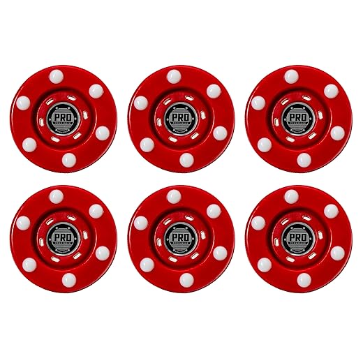 Franklin Sports NHL Street Roller Hockey Pucks - Pro Commander Outdoor Roller Hockey Pucks for Practice + Training - Outdoor Hockey Street Pucks with Rollers - 24 Bulk Packs, 6 Packs + Single Pucks