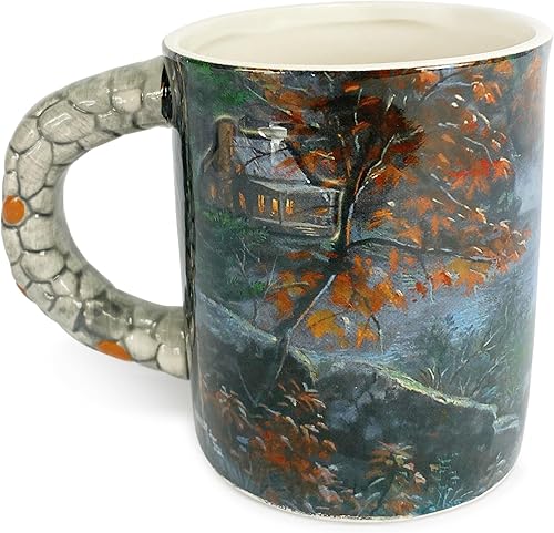 Miniatura 2 de Rivers Edge Products Black Bears - Taza de café de cerámica 3D con asa, 15 onzas, tazas de espresso y tazas de café de cerámica, perfecta para café,