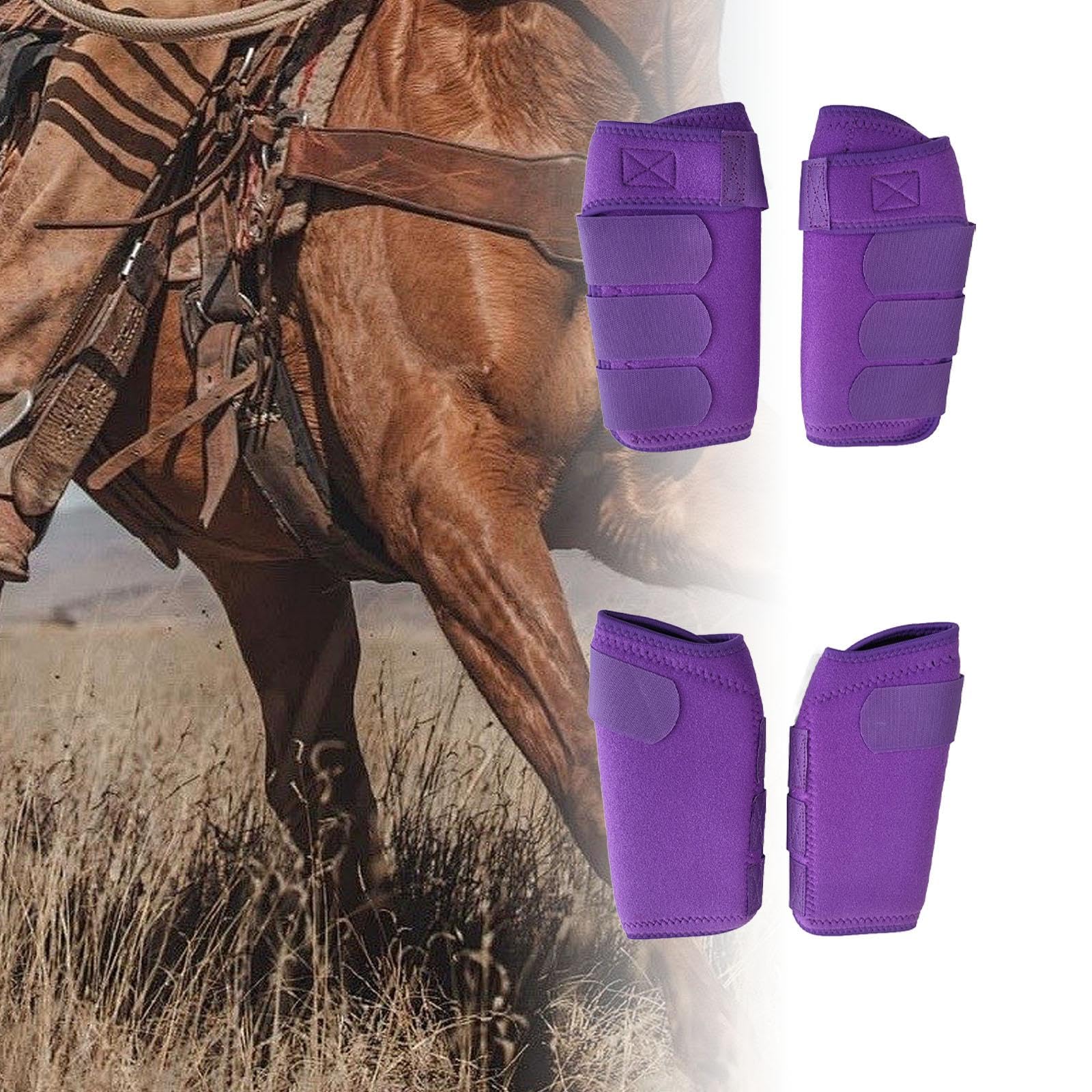 4 Protège-bottes Pour Cheval - Réutilisables En Néoprène - Accessoires équitation
