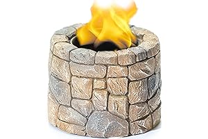 WEYLAND Table Top Fire Pit Bowl: Compact and Ambiance-Enhancing Tabletop Fire Experience