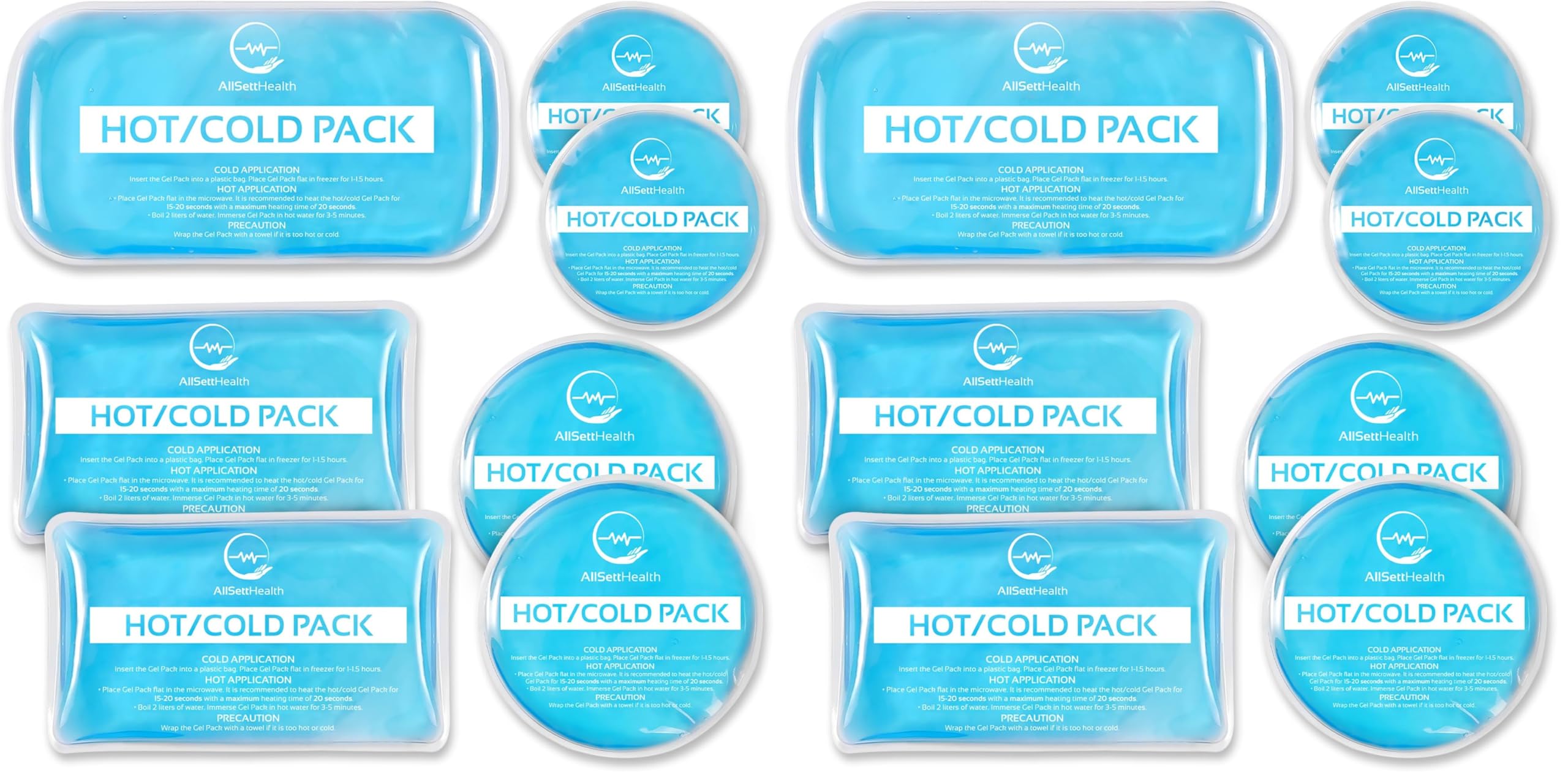 Reusable Ice Packs for Injuries - 2 Pack XL -11 Reusable Ice Packs for Injuries - 2 Pack XL -11