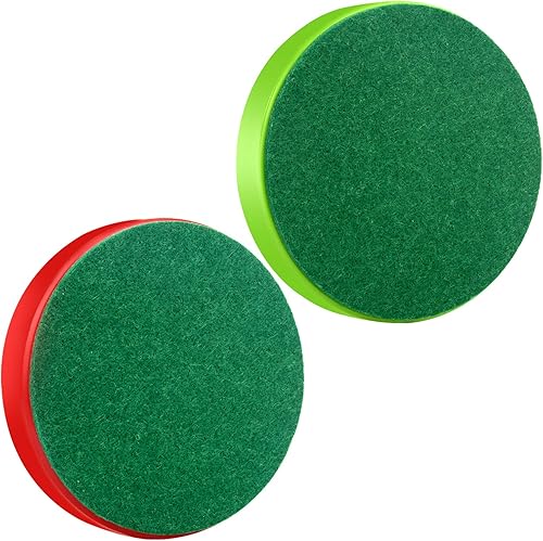 Miniatura 17 de Empujadores de hockey de aire y discos de hockey de aire rojo, asas de portería, accesorios de repuesto para mesas de juego