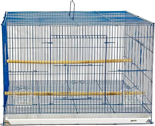 Miniatura 4 de YML Jaulas de cría pequeñas, púrpura, 34-12 x 81-12", lote de 6