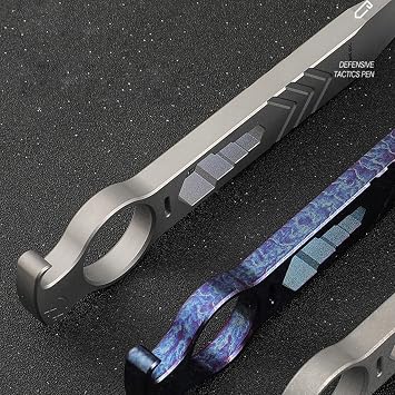 Edc Pry Bar,Titanium Multitool,Pocket Prybar,Bottle Opener Keychain, Nail Puller Pry Bar,Small Pry Bar for Men Gift (Stone Wash)
