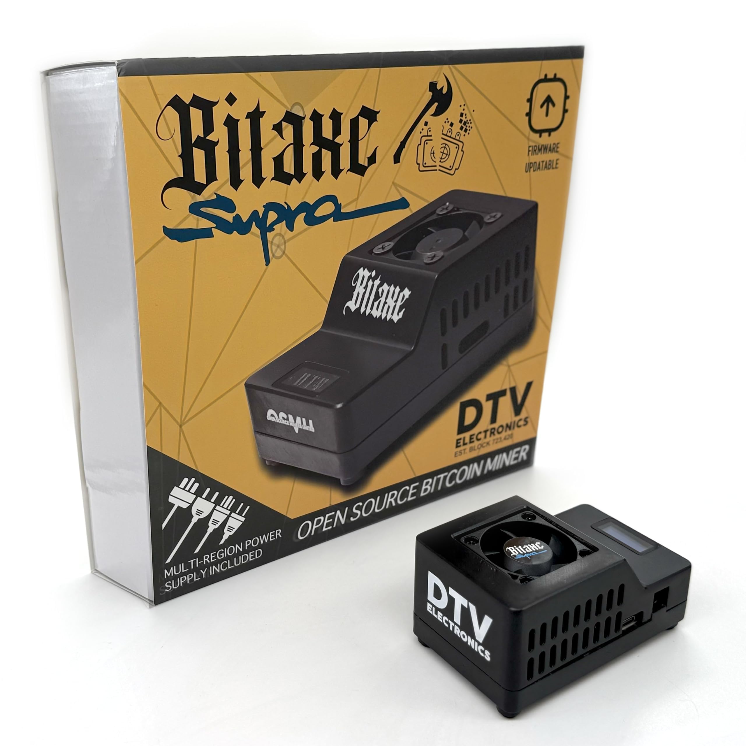 PCパーツ Bitaxe SUPRA ASIC miner Amazon.com: Bitaxe Supra Open Source Bitcoin ASIC Miner