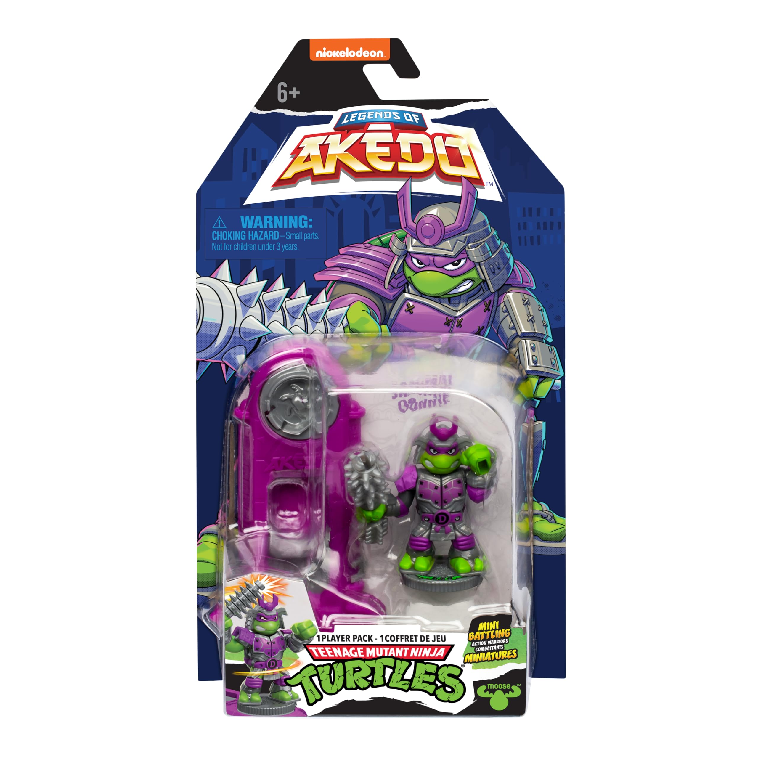 Full Set of 8 Unique Characters - Legends of Akedo Teenage Mutant