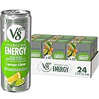 Vista 57 de V8 +Energy Sparkling Strawberry Kiwi Juice Energy Drink, lata de 11.5 onzas líquidas (paquete de 4)