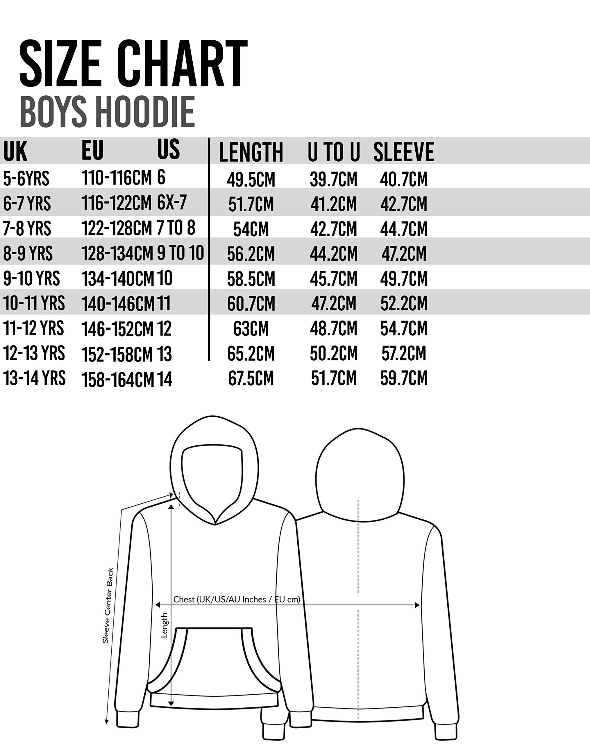Minecraft Hoodie Boys Kids Game Preeper Black Hooded Jumper