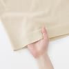 Muji Women's Sweater, UV Protection, Strong Twist Cotton, Half Sleeve Sweater