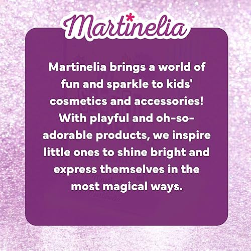 Miniatura 7 de Martinelia Super Girl My Secret Diary - Juego de maquillaje para niños, kit de tocador con pinceles, sombra de ojos, rubor y brillo de labios,