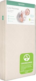 Newton Baby Breathable Crib Mattress & Toddler Bed - Washable Core, Reduces Suffocation Risk, 2-Stage 5.5" Firm Support - Sandstone