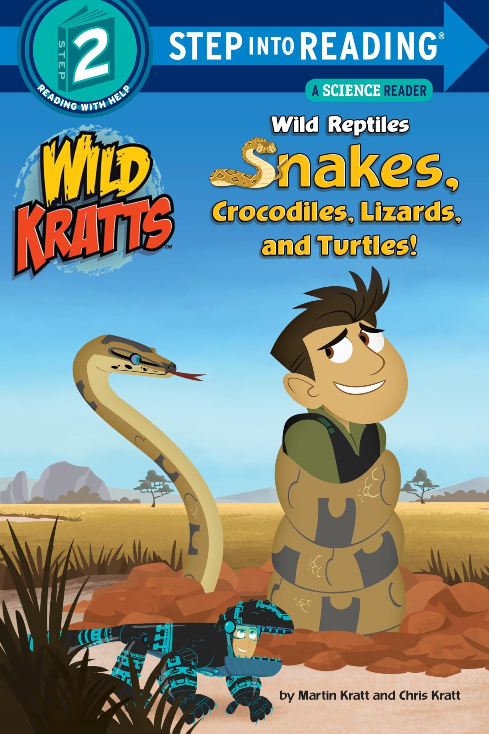 PENGUIN Wild Reptiles: Snakes, Crocodiles, Lizards, and Turtles (Wild Kratts)