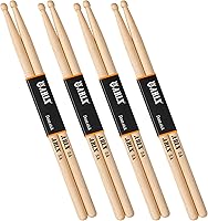 Vista 11 de Baquetas 5A con punta de madera (2 pares de arce)