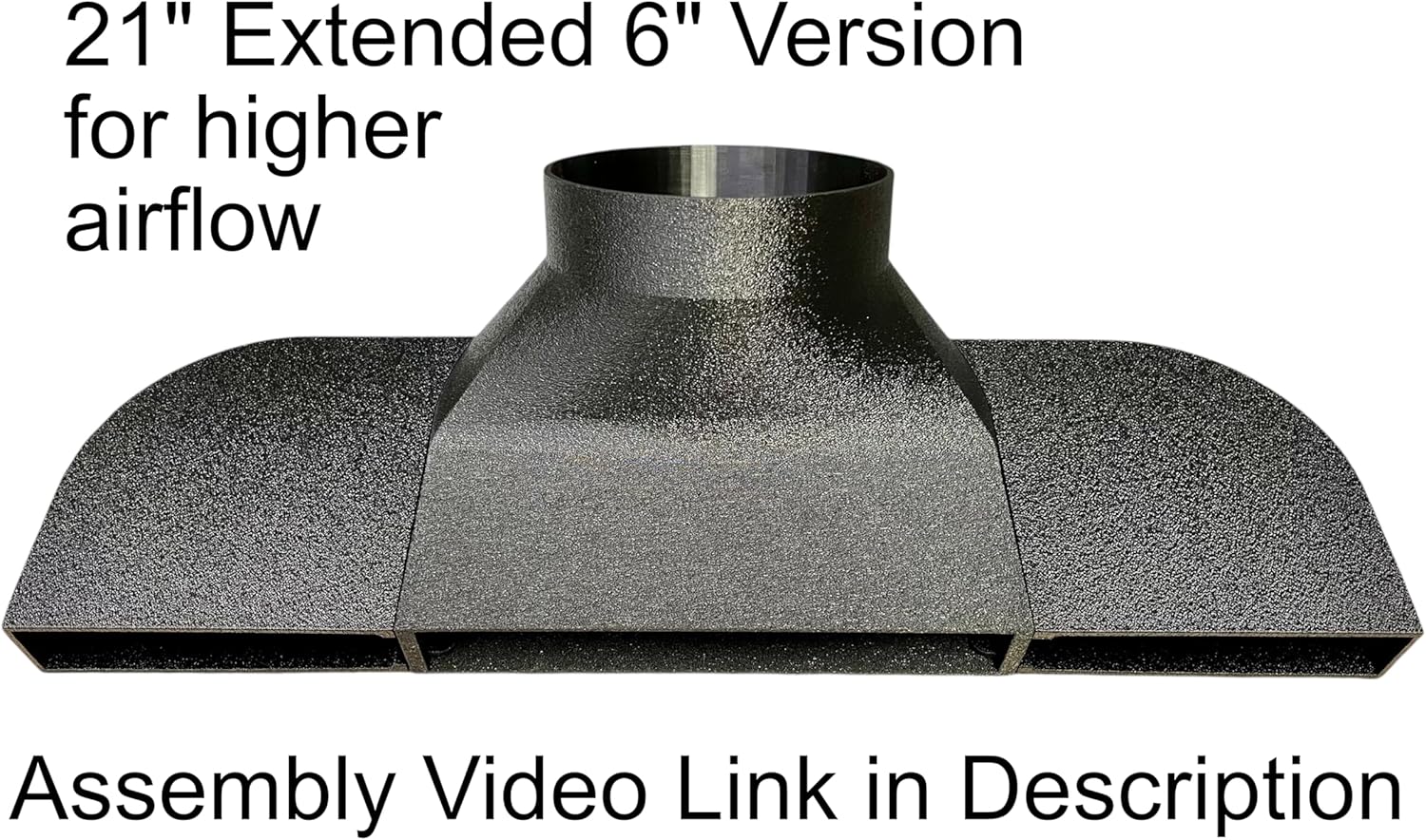 Under Garage Door 2x4 Seal Exhaust Smoke Laser Duct Shroud 1.5in in Height