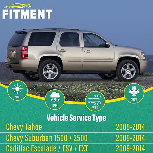 Vista 114 de 26" 20" 16" Windshield Wiper Blades Replacement for Dodge Grand Caravan 2008-2020 / Chrysler Town & Country 2008-2016 Premium All Weather Front Rear