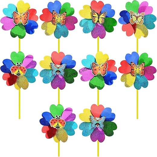 Laxmi Pinwheel Toys Pack of 10