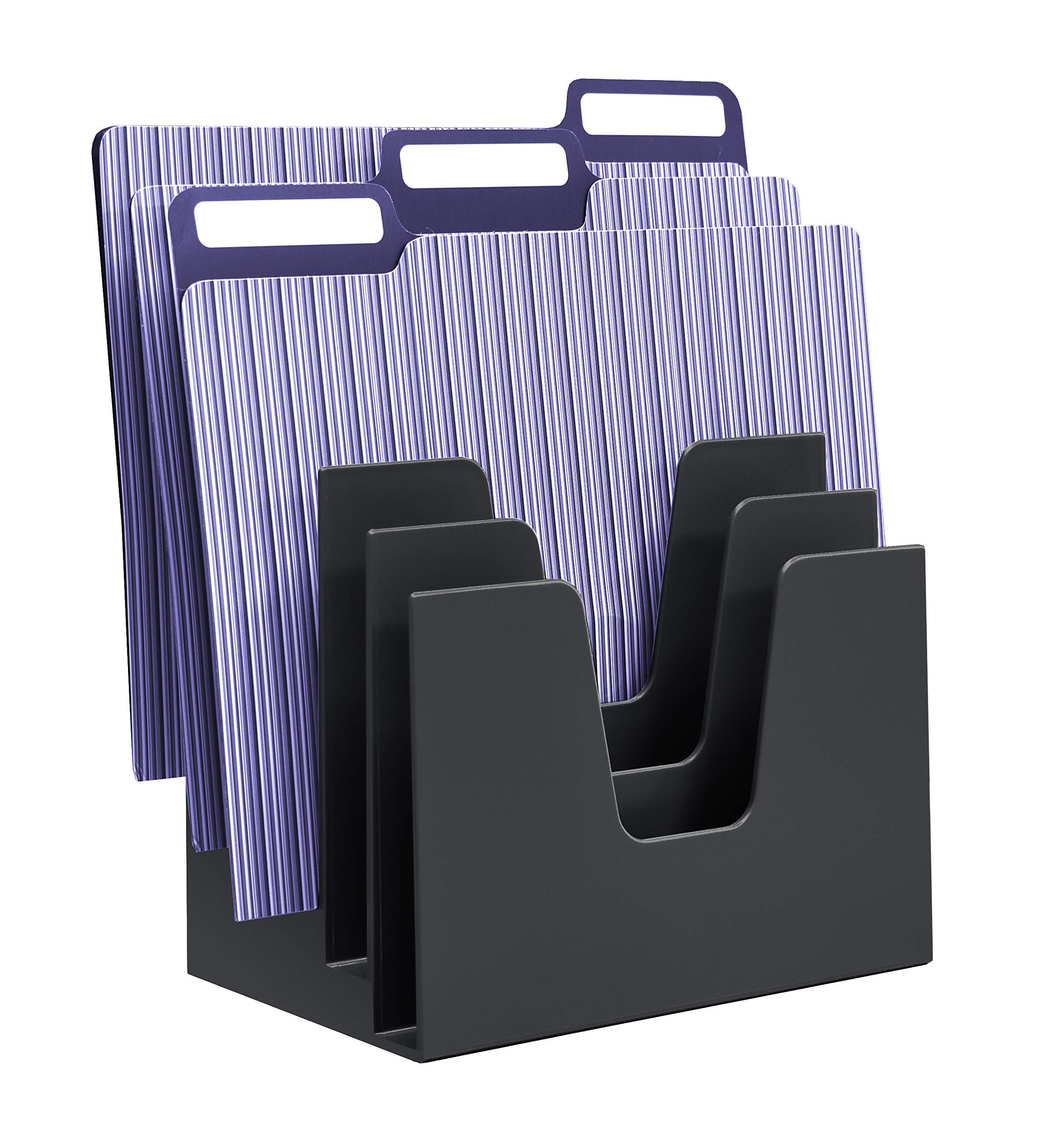 Acrimet Incline Desk File Sorter Step 5 Sections Heavy Duty