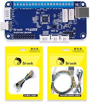 Brook P5 Plus Fighting Board + Fighting Board Cable + Hitbox Cable