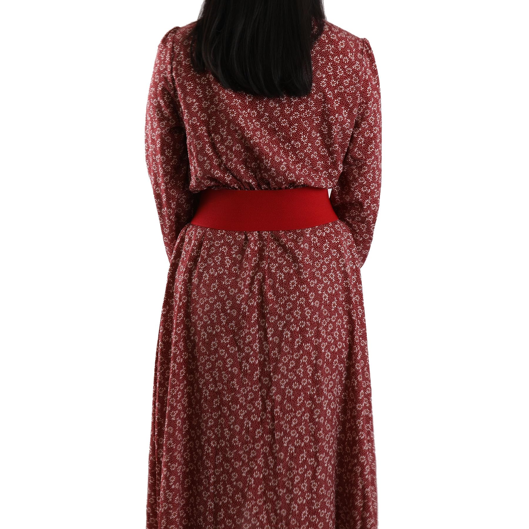 FASHIONGEN - Ceinture femme élastique Cuir de Vachette, DARLENE, Fabriqué en France