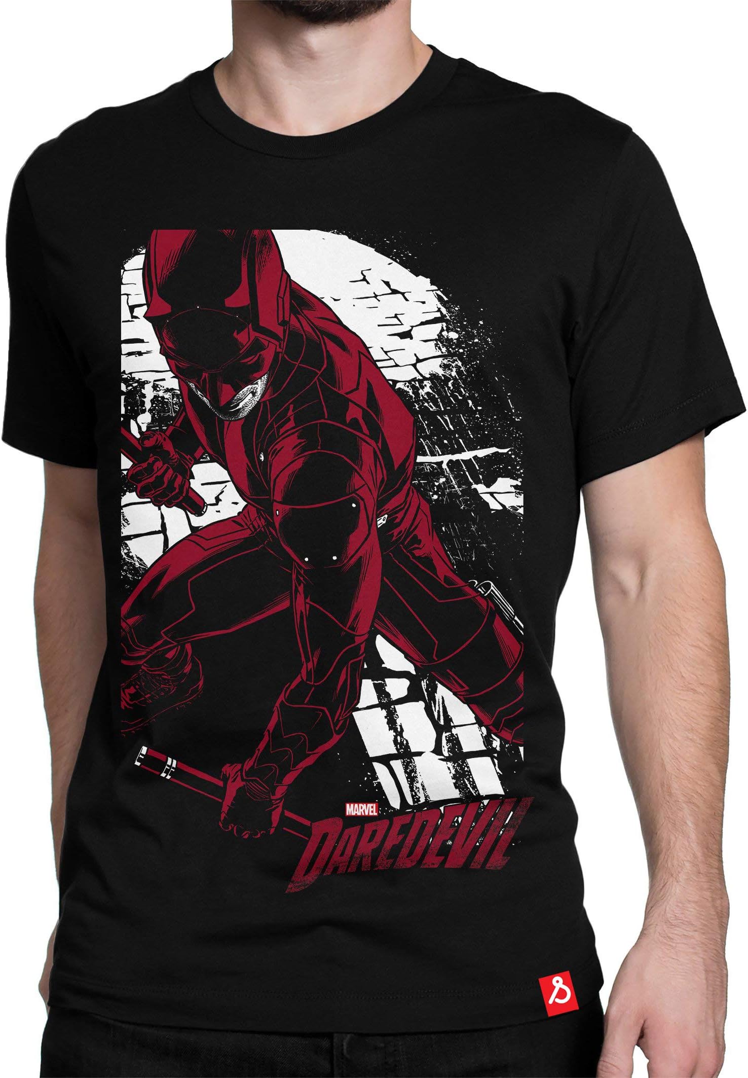 Silly Punter Men's Regular Fit T-Shirt (DD0TES0BK00060S_Black_Small)