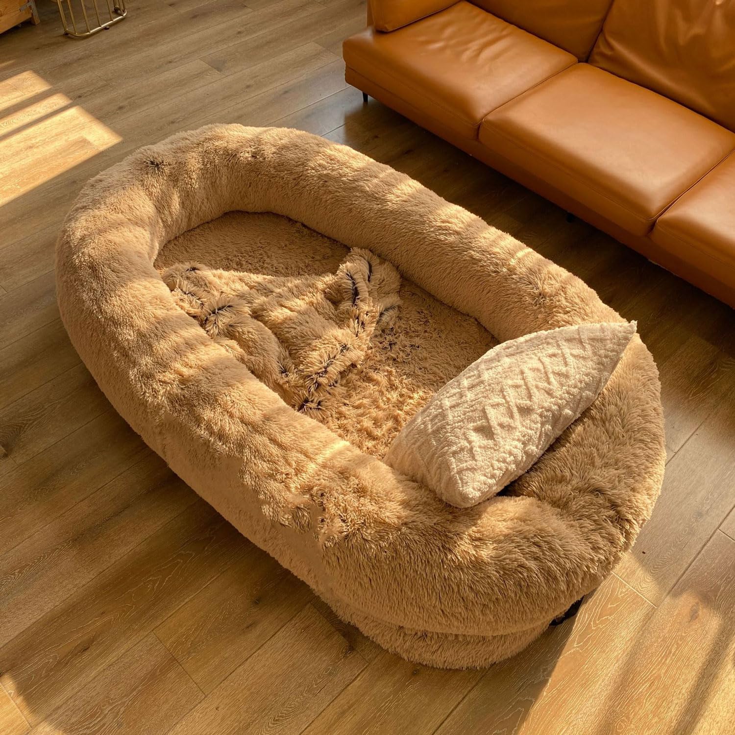 Łóżko dla psa kryty duży rozmiar łóżko sofa łóżko dla psa XXL zmywalna poduszka dla psa miękka wygodna mata dla psa antypoślizgowa mata dla psa antylękowa poduszka dla psa