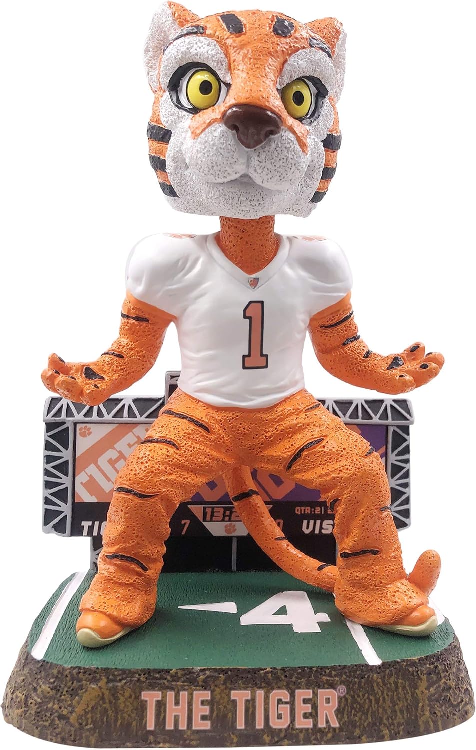 The Tiger Clemson Tigers Scoreboard Special Edition Bobblehead NCAA : Sports & Outdoors