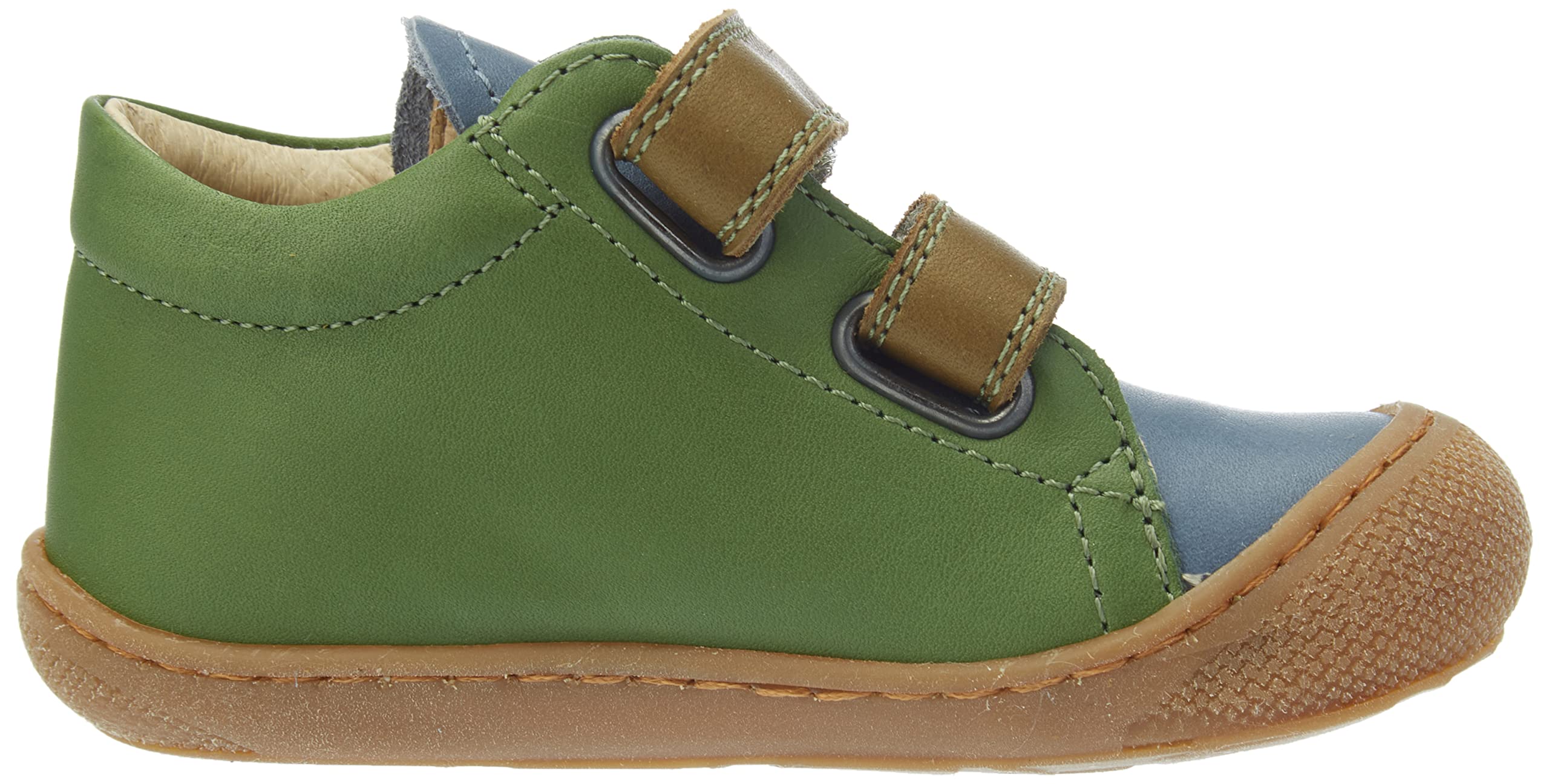 Naturino Cocoon VL-Scarpine Primi Passi in Pelle con barchette