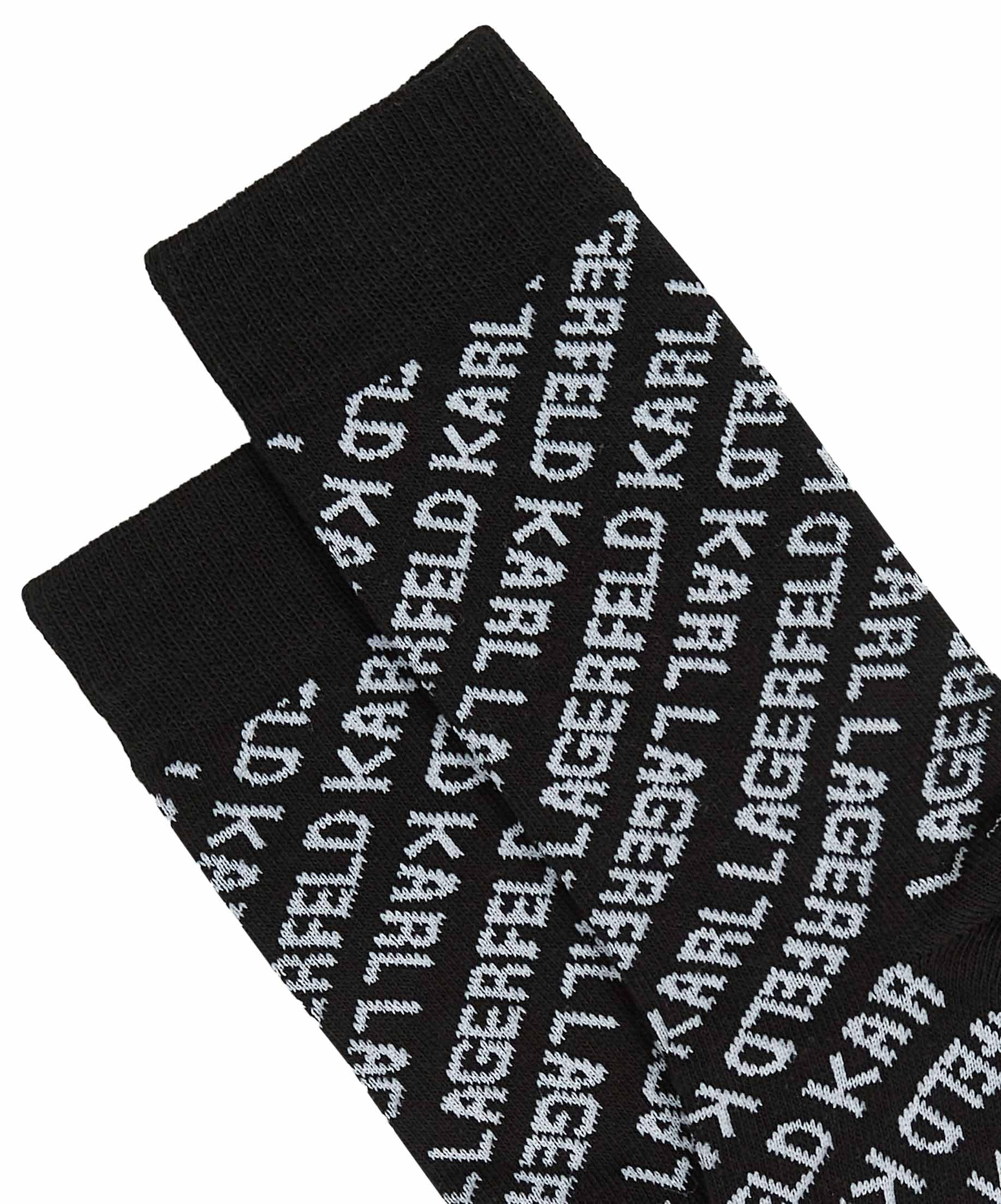 KARL LAGERFELD Donna K/Monogram Sock (3 Pack)