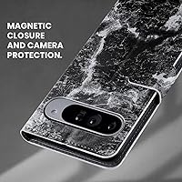 Vista 4 de Head Case Designs Officially Licensed FC Barcelona Ball Pattern Campions Leather Wallet Case Compatible with Google Pixel 7a