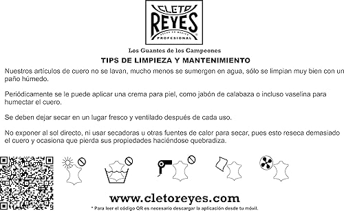 Miniatura 8 de Cleto Reyes Guantes de entrenamiento con cierre de gancho y lazo para hombres y mujeres (16oz, México)