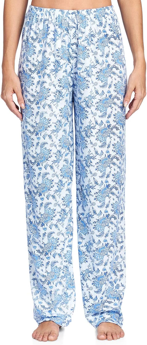 Casual Nights Women's Sleepwear Long Sleeve Floral Pajama Set - Image 5