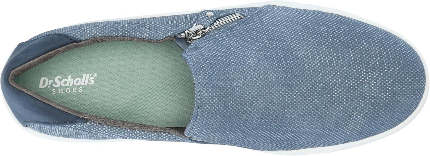 Dr. Scholl's Womens Time Off Now Platform Sneaker Oxide Blue Dream 6 M - Image 5