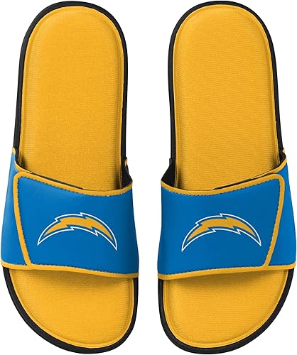 Miniatura 4 de FOCO Sandalias deportivas de espuma para ducha con logotipo de equipo de la NFL para hombre