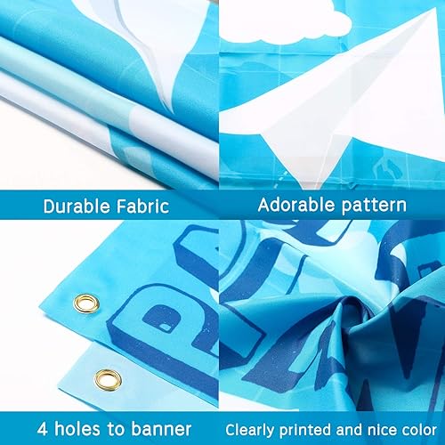 Miniatura 5 de TICIAGA Cartel de juego de lanzamiento de avión de papel, pancarta de tiro para avión planeador, divertidos juguetes adicionales para avión de papel