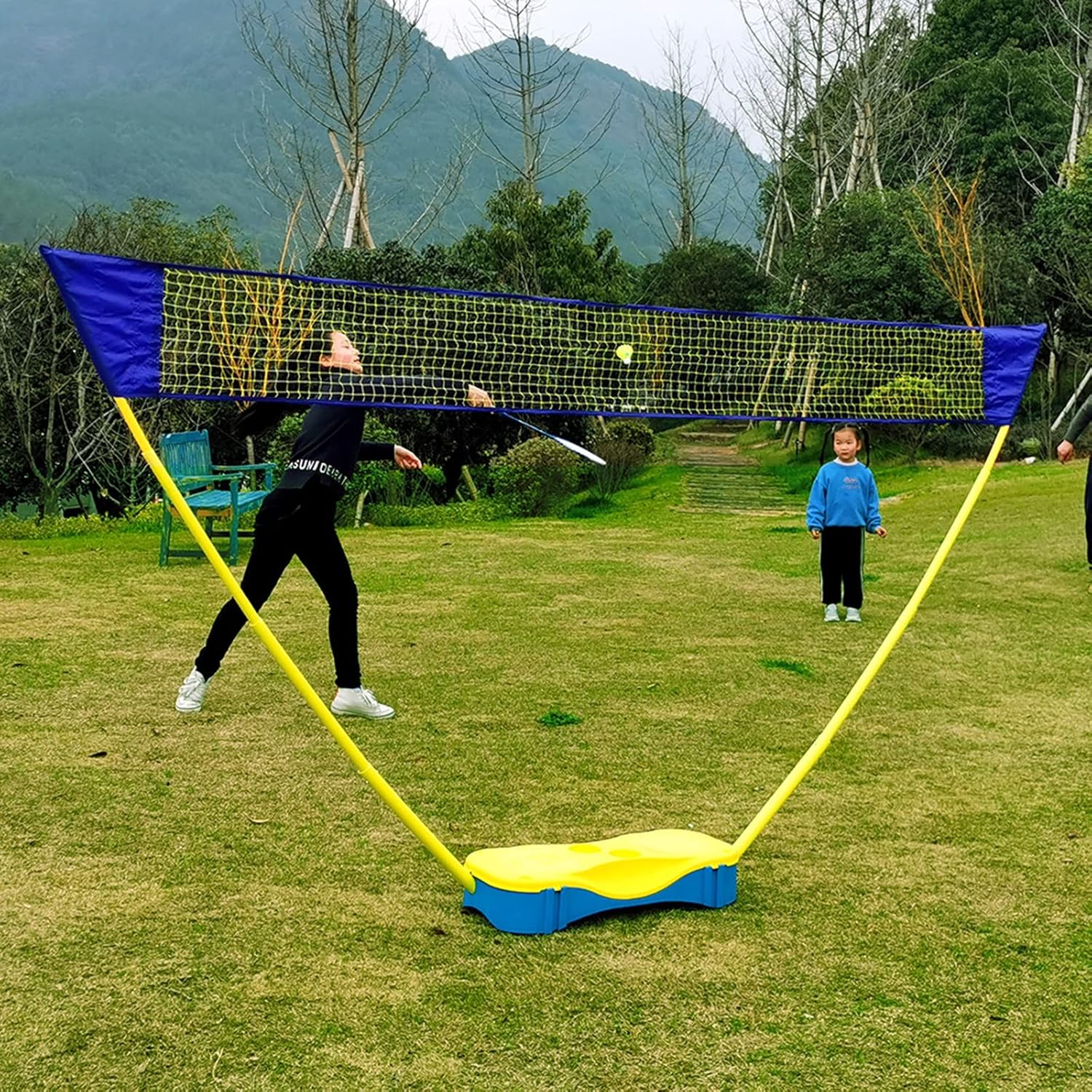 Badminton Sets for Backyards, 5 Feet High Badminton Tennis