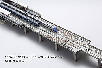貴重 TOMIXマルチ高架橋対向式ホーム複々線高架化セット 欠品なし Amazon.co.jp: TOMIXマルチ高架橋対向式ホーム複々線高架化