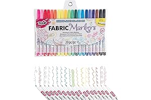 Tulip Color Changing Fabric Markers Infused with Kaleidoscope Effects