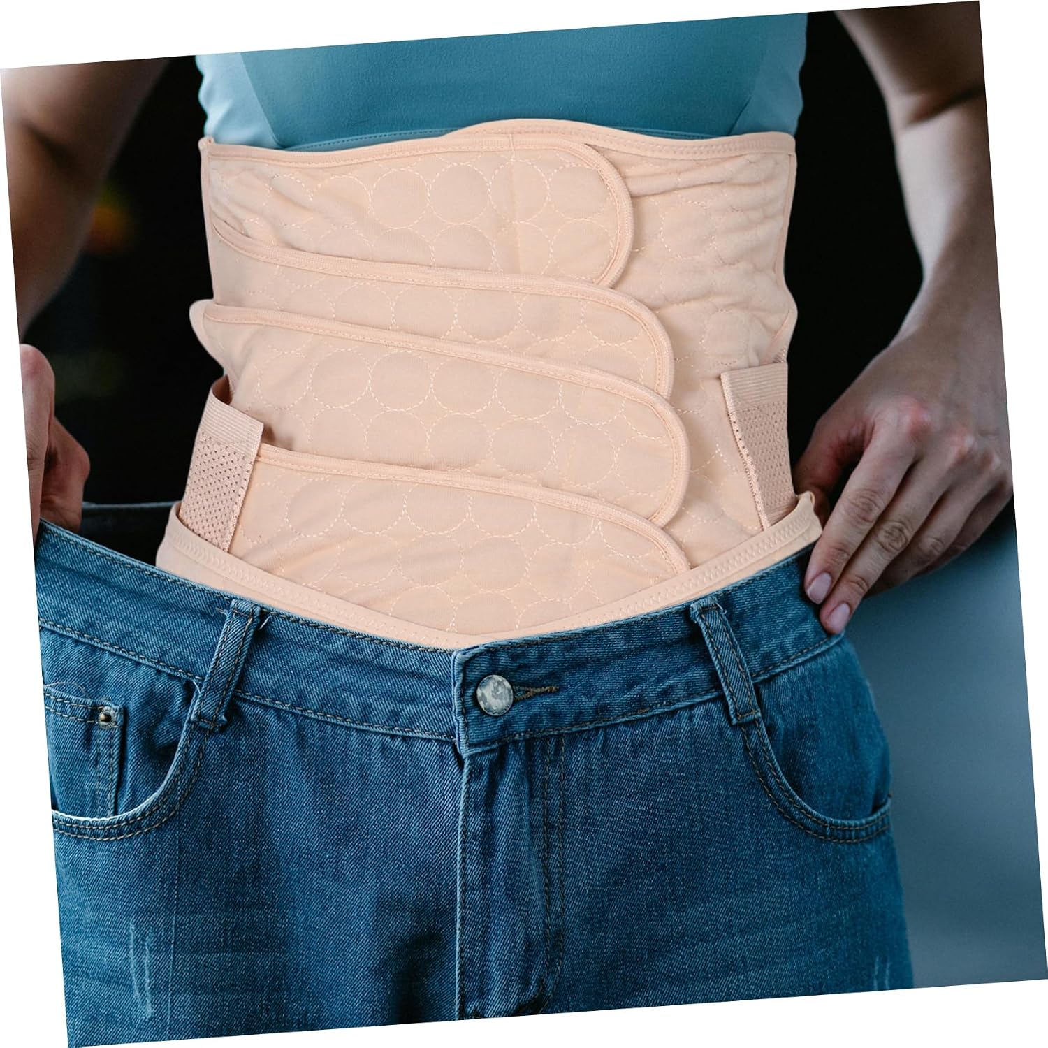 BESPORTBLE Postpartum Belly Band Girdle Abdominal Compression Wrap for Women Post Csection Natural Waist Shaping