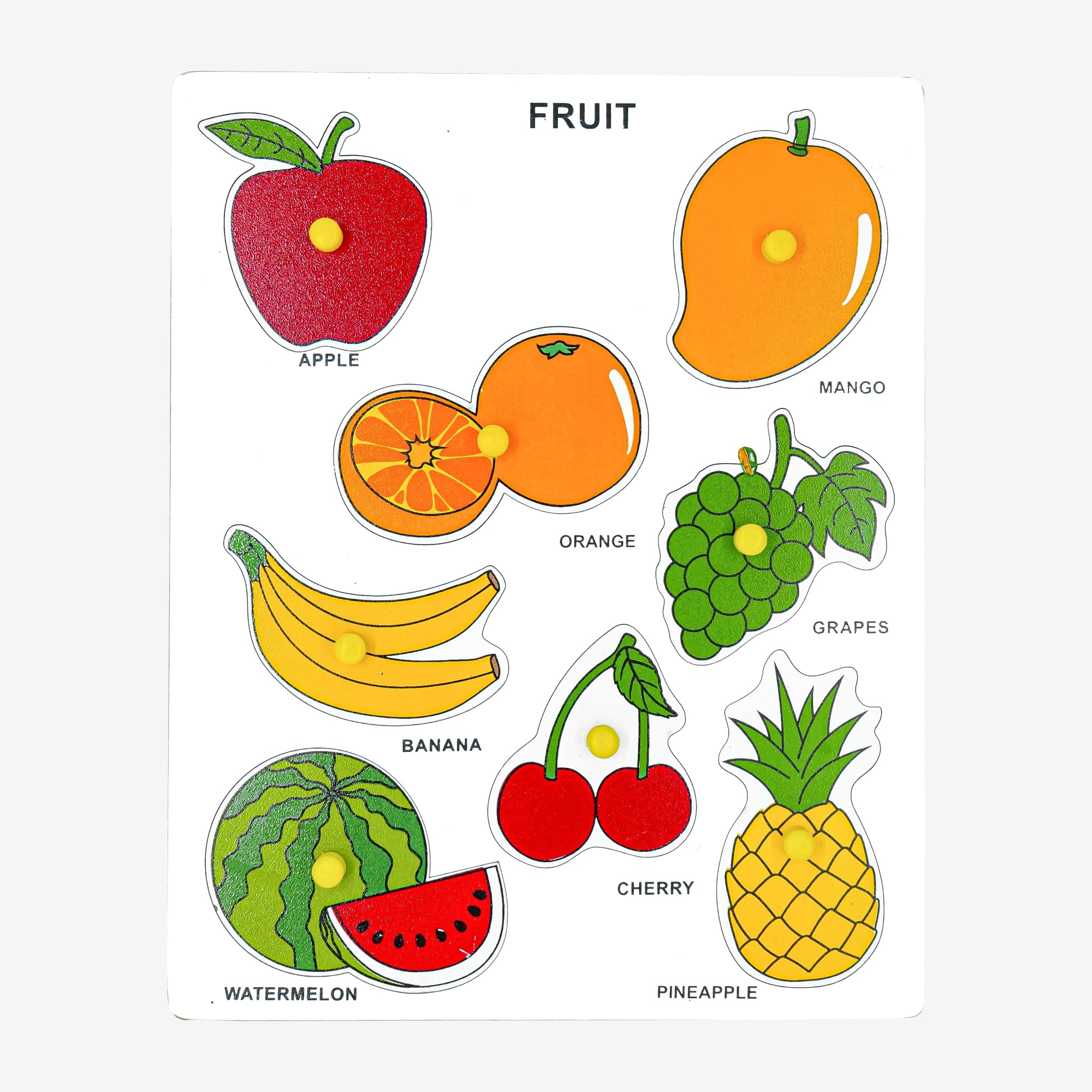 Tantrums Preschool Fruit Puzzle Set Toy Designed Based on Montessori Educational Learning Process| Attractive Multicolor Education Puzzle Learning Aid for Kids (Multicolor Pieces) (B09R1XZ6BC) Amazon Price History, Amazon Price Tracker