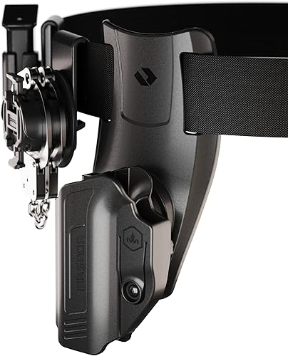 Vista 27 de Orpaz Funda IWI Masada de la serie C compatible con IWI Masada de 0.354 in para zurdos OWB, unisex, asegurará tu pistola con un aspecto táctico